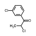 CAS#: 34841-41-3， 2-Chloro-1-(3-Chlorophenyl)-1-Propanone