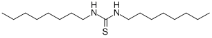 structure of CAS# 34853-57-1, 1,3-Dioctyl-2-Thiourea;1,3-DIOCTYL-2-THIOUREA;SYM-DL-N-OCTYLTHIOUREA;SYM-DI-N-OCTYLTHIOUREA