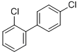 structure of CAS# 34883-43-7, 2,4'-Dichlorobiphenyl;1,1'-Biphenyl, 2,4'-Dichloro-;Chebi:34232;Bcr289_Fluka
