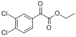 structure of CAS# 34966-52-4, Ethyl 3,4-Dichlorobenzoylformate;Ethyl  3,4-Dichlorophenylglyoxylate,  Ethyl  3,4-Dichlorobenzoylformate;Ethyl 2-(3,4-Dichlorophenyl)-2-Oxoacetate , Tech.;(3,4-DICHLOROPHENYL)GLYOXYLIC ACID ETHYL ESTER