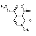 CAS#: 350496-33-2， Methyl 1-Methyl-3-Nitro-2-Oxo-1,2-Dihydro-4-Pyridinecarboxylate