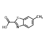 CAS#: 3507-18-4， 6-Methyl-1,3-Benzothiazole-2-Carboxylic Acid
