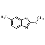CAS#: 3507-35-5， 6-Methyl-2-Methylsulfanyl-1,3-Benzothiazole