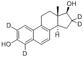 CAS#: 350819-99-7， 17beta-Dihydroequilin-2,4,16,16-D4