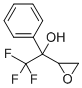 structure of CAS# 351003-37-7, 3,4-Epoxy-2-Phenyl-1,1,1-Trifluoro-2-Butanol;(1R)-2,2,2-Trifluoro-1-[(2S)-Oxiran-2-Yl]-1-Phenyl-Ethanol;(1R)-2,2,2-Trifluoro-1-[(2S)-2-Oxiranyl]-1-Phenylethanol;Zinc04284498