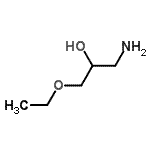 structure of CAS# 35152-18-2, 1-Amino-3-Ethoxy-2-Propanol;1-Amino-3-ethoxy-propan-2-ol;3-amino-1-ethoxypropan-2-ol;MFCD02584985