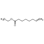 structure of CAS# 35194-38-8, Ethyl 7-Octenoate;Ethyl 7-octenoate #;Ethyl oct-7-enoate;Ethyl oct-7-enoate 97%