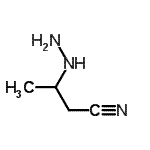 CAS#: 352-18-1， 3-Hydrazinobutanenitrile