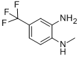 structure of CAS# 35203-49-7, N1-Methyl-4-(Trifluoromethyl)Benzene-1,2-Diamine;Ndelta~-Methyl-4-(Trifluoromethyl)Benzene-1,2-Diamine;1-N-Methyl-4-(Trifluoromethyl)Benzene-1,2-Diamine;N1-METHYL-4-(TRIFLUOROMETHYL)BENZENE-1,2-DIAMINE