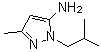 CAS#: 3524-36-5， 1-Isobutyl-3-Methyl-1H-Pyrazol-5-Amine