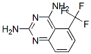 structure of CAS# 35251-84-4, 5-Trifluoromethyl-Quinazoline-2,4-Diamine;[2-Amino-5-(Trifluoromethyl)Quinazolin-4-Yl]Amine;2,4-Quinazolinediamine, 5-(Trifluoromethyl)-;Aids-007482
