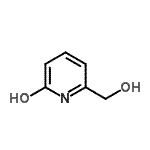 structure of CAS# 352514-21-7, 6-(Hydroxymethyl)-2-Pyridinol;2-Hydroxypyridine-6-methanol;6-(hydroxymethyl)pyridin-2(1H)-one;MFCD12028473