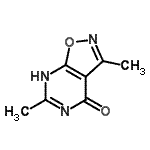 CAS#: 35258-88-9， 3,6-Dimethyl[1,2]Oxazolo[5,4-d]Pyrimidin-4(5H)-One