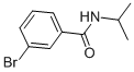 structure of CAS# 35306-75-3, 3-Bromo-N-Isopropylbenzamide;3-Bromo-N-Isopropylbenzamide(SALTDATA: FREE);3-Bromo-N-Isopropylbenzamide