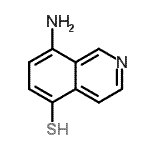 CAS#: 35317-96-5， 8-Amino-5-Isoquinolinethiol