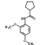 CAS#: 353471-34-8， N-(2,4-Dimethoxyphenyl)Cyclopentanecarboxamide
