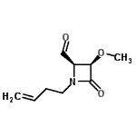 CAS#: 353494-37-8， (2R,3R)-1-(3-Buten-1-Yl)-3-Methoxy-4-Oxo-2-Azetidinecarbaldehyde