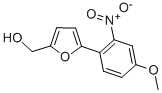structure of CAS# 353509-29-2, [5-(4-Methoxy-2-Nitro-Phenyl)-Furan-2-Yl]-Methanol;[5-(4-METHOXY-2-NITRO-PHENYL)-FURAN-2-YL]-METHANOL;[5-(4-METHOXY-2-NITROPHENYL)-2-FURYL]METHANOL