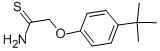 structure of CAS# 35370-88-8, 2-(4-tert-Butylphenoxy)Thioacetamide;2-(4-Tert-Butylphenoxy)Thioacetamide;Fs000854;Sr-01000643897-1
