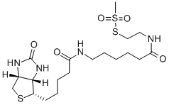 CAS#: 353754-95-7， N-Biotinylcaproylaminoethyl Methanethiosulfonate