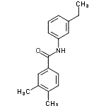 CAS#: 353786-86-4， N-(3-Ethylphenyl)-3,4-Dimethylbenzamide