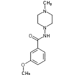 CAS#: 353786-95-5， 3-Methoxy-N-(4-Methyl-1-Piperazinyl)Benzamide