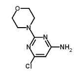 CAS#: 3549-05-1， 6-Chloro-2-(4-Morpholinyl)-4-Pyrimidinamine
