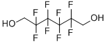 structure of CAS# 355-74-8, 2,2,3,3,4,4,5,5-Octafluoro-1,6-Hexanediol;2,2,3,3,4,4,5,5-Octafluoro-1,6-Hexanediol;406422_Aldrich;1,6-Hexanediol, 2,2,3,3,4,4,5,5-Octafluoro-
