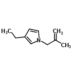 CAS#: 355114-76-0， 3-Ethyl-1-(2-Methyl-2-Propen-1-Yl)-1H-Pyrrole