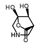 CAS#: 355117-74-7， (1S,5R,8S)-5,8-Dihydroxy-6-Oxa-3-Azabicyclo[3.2.1]Octan-7-One