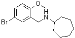 CAS#: 355382-74-0， N-(5-Bromo-2-Methoxybenzyl)Cycloheptanamine