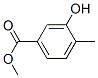 structure of CAS# 3556-86-3, Methyl 3-Hydroxy-4-Methylbenzoate;Benzoic Acid, 3-Hydroxy-4-Methyl-, Methyl Ester;3-HYDROXY-4-METHYLBENZOIC ACID METHYL ESTER;3-HYDROXY-P-TOLUIC ACID METHYL ESTER
