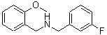structure of CAS# 355816-39-6, 1-(3-Fluorophenyl)-N-(2-Methoxybenzyl)Methanamine;(3-fluorobenzyl)(2-methoxybenzyl)amine;N-(3-Fluorobenzyl)-1-(4-methoxyphenyl)methylamine;AG-690/11822076