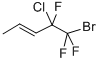 structure of CAS# 356-73-0, 5-Bromo-4-Chloro-4,5,5-Trifluoropent-2-Ene;5-Bromo-4-Chloro-4,5,5-Trifluoropent-2-Ene 97%;5-Bromo-4-Chloro-4,5,5-Trifluoropent-2-Ene97%;1-BROMO-2-CHLORO-1,1,2-TRIFLUORO-3-PENTENE