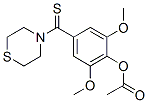 CAS#: 35624-97-6， [2,6-Dimethoxy-4-(Thiomorpholine-4-Carbothioyl)Phenyl] Acetate