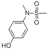 structure of CAS# 3572-85-8, N-(4-Hydroxyphenyl)-N-Methyl-Methanesulfonamide;N-(4-Hydroxyphenyl)-N-Methyl-Methanesulfonamide;St5434877;4'-Hydroxy-N-Methylmethanesulfonanilide