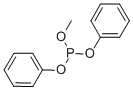 structure of CAS# 3577-87-5, Methyl Diphenyl phosphite;Phosphorous Acid Methyl Diphenyl Ester;St5406771;Phosphorous Acid, Methyl Diphenyl Ester