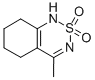 structure of CAS# 3580-37-8, 5,6,7,8-Tetrahydro-4-methyl-1H-2,1,3-Benzothiadiazine 2,2-dioxide;4-METHYL-5,6,7,8-TETRAHYDRO-2LAMBDA6,1,3-BENZOTHIADIAZINE-2,2(1H)-DIONE;4-Methyl-5,6,7,8-Tetrahydro-2,1,3-Benzothiadiazine-2,2(1H)-Dione