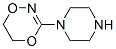 CAS#: 358389-43-2， 5,6-Dihydro-3-(1-Piperazinyl)-1,4,2-Dioxazine