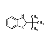 CAS#: 35844-59-8， 2-(2-Methyl-2-Propanyl)-2,3-Dihydro-1,3-Benzothiazole