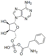 CAS#: 35874-27-2， [[(2R,3S,4R,5R)-5-(6-Aminopurin-9-Yl)-3,4-Dihydroxyoxolan-2-Yl]Methoxy-Hydroxyphosphoryl] (2S)-2-Amino-3-Phenylpropanoate