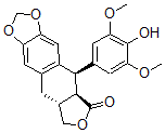 CAS#: 3590-93-0， (5aR,8aR,9R)-9-(4-Hydroxy-3,5-Dimethoxy-Phenyl)-5a,6,8a,9-Tetrahydro-5H-Isobenzofurano[5,6-f][1,3]Benzodioxol-8-One