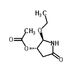 CAS#: 359012-49-0， (2R,3S)-2-Ethoxy-5-Oxo-3-Pyrrolidinyl Acetate