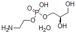CAS#: 35907-34-7， (R)-Phosphoric acid mono(2-aminoethyl) mono(2,3-dihydroxypropyl) ester monohydrate
