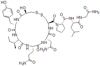CAS#: 35924-96-0， 1-(L-2-hydroxy-3-mercaptopropanoic acid)-Oxytocin