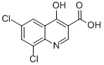 CAS#: 35973-27-4， 6,8-Dichloro-4-oxo-1H-quinoline-3-carboxylic acid