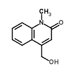 CAS#: 35982-84-4， 4-(Hydroxymethyl)-1-Methyl-2(1H)-Quinolinone