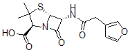 CAS#: 35987-91-8， (2S,5R,6R)-6-[(2-Furan-3-Ylacetyl)Amino]-3,3-Dimethyl-7-Oxo-4-Thia-1-Azabicyclo[3.2.0]Heptane-2-Carboxylic Acid