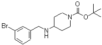 CAS#: 359877-98-8， 2-Methyl-2-Propanyl 4-[(3-Bromobenzyl)Amino]-1-Piperidinecarboxylate
