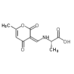CAS#: 360069-21-2， N-[(Z)-(6-Methyl-2,4-Dioxo-2H-Pyran-3(4H)-Ylidene)Methyl]-L-Alanine